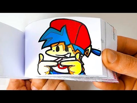 FNF BF - good boy? Flipbook Animation (Friday Night Funkin)