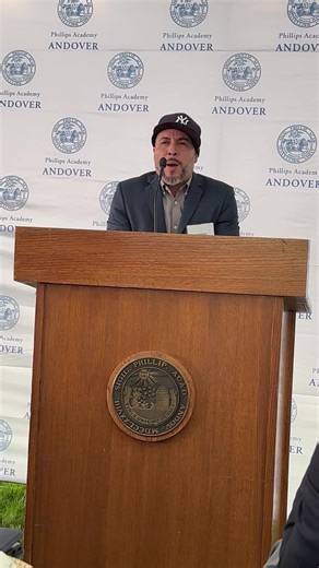 11 reactions | Anthony Morales, class of 1998, shares an original, spoken word piece, created uniquely for the celebration of the Knowledge & Goodness campaign. Anthony is a participant and leader in the Andover Bread Loaf program. A Bronx born, Nuyorican poet and educator, his work has appeared in many publications including Poetry Magazine and HBO's Def Poetry. Discover more at https://www.andover.edu/campaign | Phillips Academy | Facebook