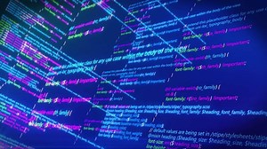 artificial intelligence code-and-hacker-program-scroll