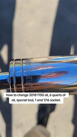How to change the oil in most newer F150s | Joseph Gorenflo | Facebook