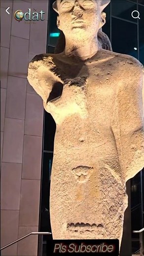 Colossal Statue of Ramses II at Grand Egyptian Musuem #colossal #statue #ramses #museum #egypt #era