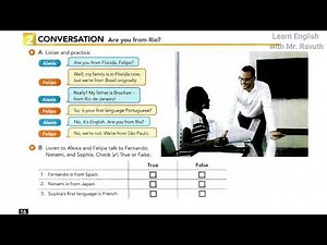 InterChange 5th Edition - Intro Level - Unit 3