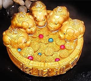 WANLIAN Pig Tea Pet Color Changing in Hot Water.It Will Change Color(1 Pack)