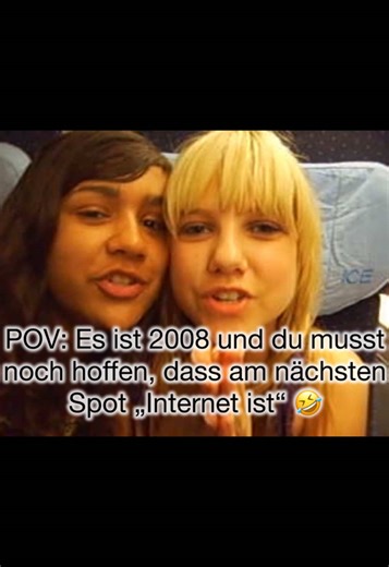 Nostalgische Erinnerungen an das Internet 2008