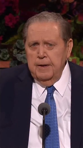 1.2K reactions · 70 shares | Jeffrey R. Holland | October 2025 General Conference | Conference Clips | Facebook
