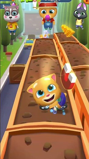 Crazy Run Game Battle🔥| Cat Run 🆚 Gold Run 🆚 tom time | Mash 3d fun | 🎯 Who Will Win ? | Gaming