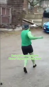 Boston Celtics snapping the Detroit Pistons' 13 game winstreak, mood