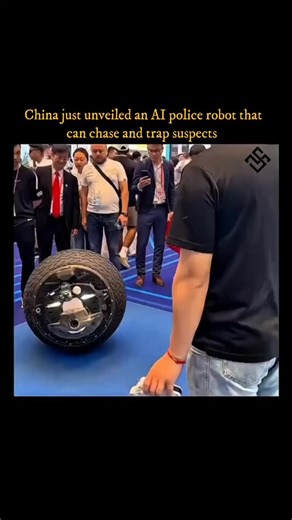 Strangers Minds 🏁 on Instagram: "The future of law enforcement just rolled in. 🚔🤖 China has unveiled a new AI-powered police robot designed to chase and trap suspects with incredible precision. This isn’t science fiction anymore—autonomous patrolling is becoming a reality. Is this the safety upgrade we need, or is it a step too far for privacy? Drop your thoughts below! Save this to stay updated on the global tech revolution! 💾 . . . . #AIPolice #FutureTech #Robotics #Innovation #GlobalNews"