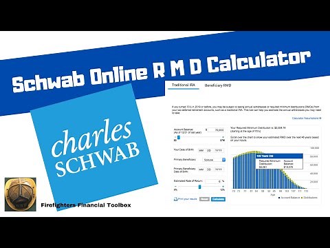 SCHWAB FREE ONLINE RMD CALCULATOR
