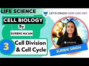 Cell Division and Cell Cycle | Cell Biology | Target CSIR-UGC NET 2020/2021 | Surbhi Singh