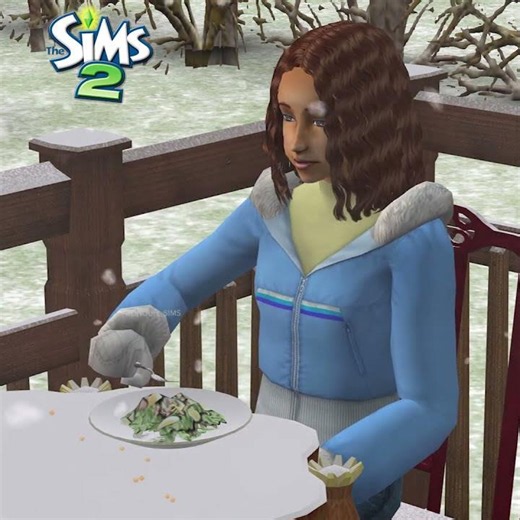 The Sims 2 - eating graphics
