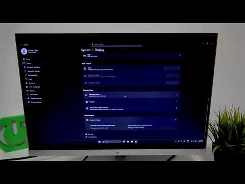 HP EliteDisplay E243i – How to Change Refresh Rate