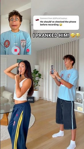 CAMERA FLIPPED PRANK ON CADEL! 🤣💀 BEHIND THE SCENES 🎥 #shorts