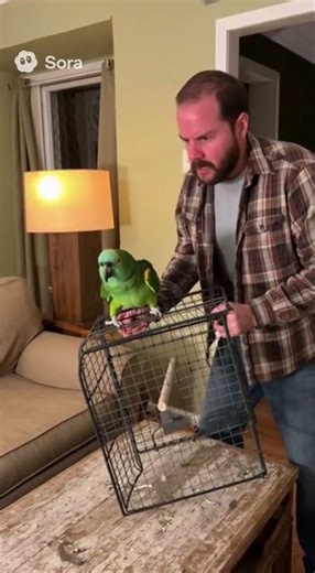 Funny Talking Parrot Swears At Owner Funny Video #shorts #parrot #talkingparot