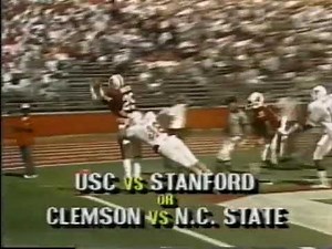 1986 CBS Sports promo college football / NFL