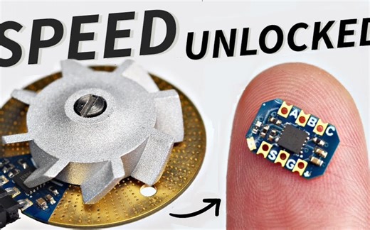 【熟肉】让PCB电机转速提升30,000转/分钟