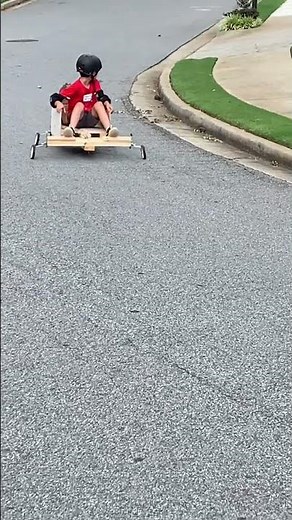 “Century” is #ready for #race! My very own #DIY wooden #gokart