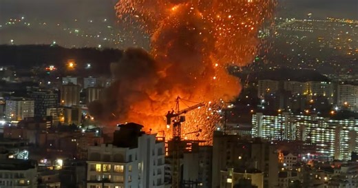 Huge explosions hit various districts of Tehran and nearby cities