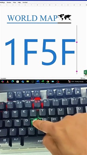 Draw a World Map in MS Word Using Just a Keyboard Shortcut – You Won’t Believe How Easy It Is!