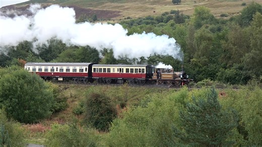 Terrier No 72 'Fenchurch' built in 1872 carrying passengers and pulling freight at this years Blaenavon's Heritage Railway Steam Gala . 12/09/25. Full video of this Event coming soon on my Youtube Channel. | Going Loco