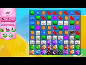 Candy Crush Saga: Pro Difficulty Level Run (All Lives Lost)