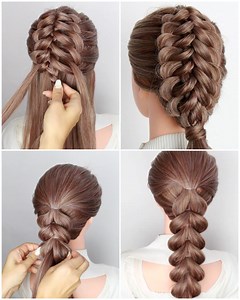 1.8M views · 7.6K reactions | Easy loop braids to try! | Another Day Another Braid | Facebook