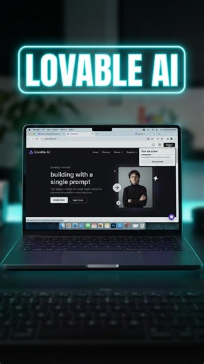 Build a Website With Lovable AI for Free 🤯 #shorts