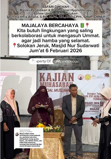 Mengenal Umma Sejuta Pelukan: Pengajian dan Hypnotherapy