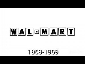 Walmart historical logos