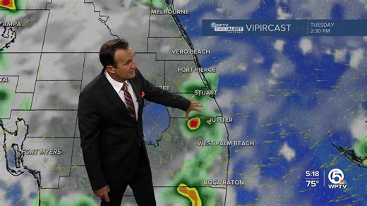 WPTV First Alert Weather Forecast for Morning of Tuesday, Sept. 23, 2025