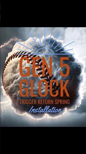 Glock Gen 5 Trigger Return Spring Installation