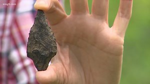 Shoreline woman finds ancient 'arrowhead' in her backyard