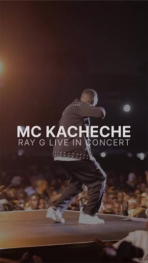 Mc Kacheche Live Performance at Raygliveinconcert