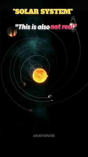 Real solar system #solarsystem #universe