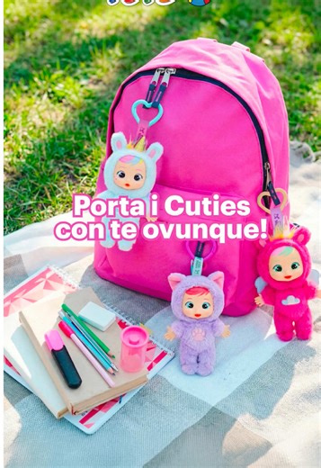 I charms più dolci di sempre, tutti da collezionare. Scopri i nuovi Cry Babies keychain e portali con te ovunque! 🎒🌈 #toyscenter #play4ever