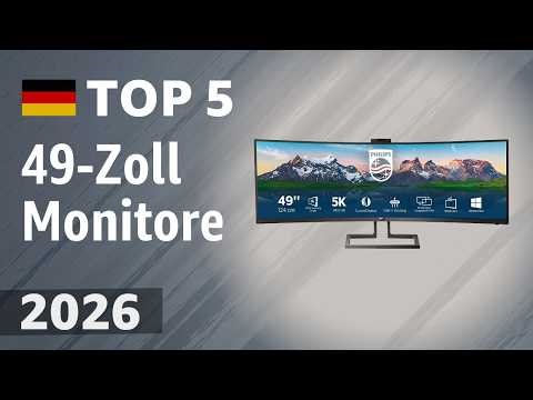 49-inch monitors 2026: Top 5 super-ultrawide