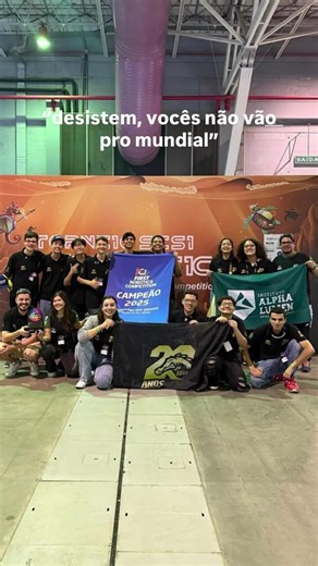 partiu mundial 🙏🏻💚😝 #first #alphabots #1860 #frc