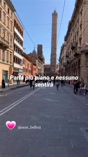 Zeze Bellezi on Instagram: "📍Bologna, Itália 🇮🇹 🎙Gianni Morandi 🎵Parla Piu Piano 📜Tradução nos comentários."