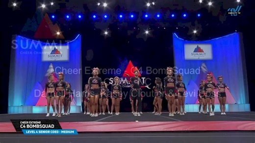 Cheer Extreme - C4 BombSquad [2025 L4 Senior Coed - Medium Finals] 2025 The Summit
