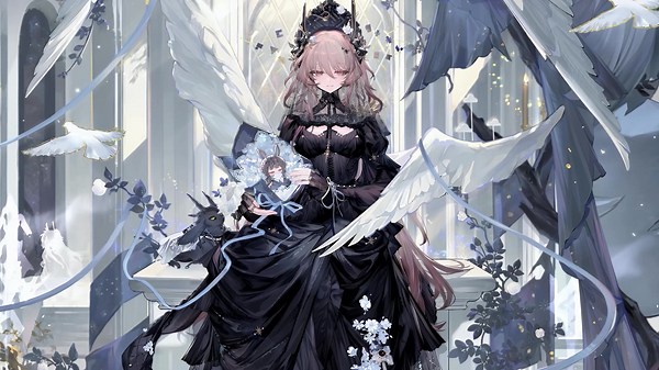 Arknights Theresa - Last Archivist Live Wallpaper