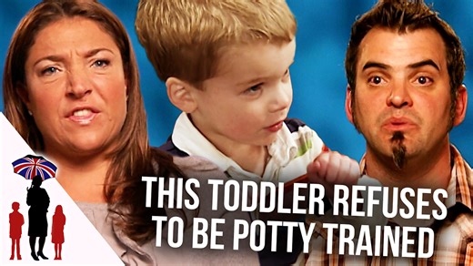 Toddler refuses to be potty trained! | Supernanny USA 📺 FOLLOW FOR MORE: http://bit.ly/SupernannyYT | Supernanny