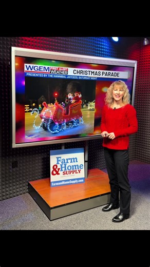 #Christmas parade tomorrow (Saturday) evening in Hannibal! More forecast details ➡️ www.wgem.com/page/first-alert-weather-now/