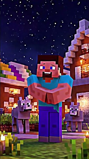 Minecraft PE Aesthetic Nature Animation | Sunrise Scene #minecraft #Shorts