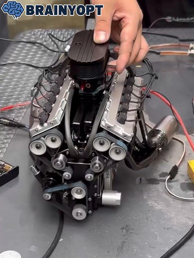 🚗 Unleash the Power of Precision Engineering! Experience the CISON OHV V8 Engine Model Kit — a 1/6 scale, 44cc, 4-stroke masterpiece built for true enthusiasts. Every part is designed to move, roar, and perform just like the real thing — crafted for collectors, engineers, and dreamers. 🔥 Water-cooled, fully functional mechanics 🔧 Authentic OHV design with stunning detailing 💎 Build it yourself or get it pre-assembled Perfect for your desk, display, or weekend project. 👉 Limited stock availa