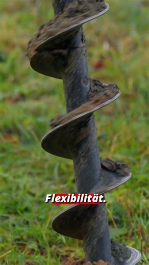 Excavator auger in action 💥 | Precise & Powerful #shorts