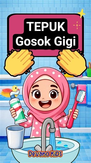 Tepuk Gosok Gigi | Lagu Anak Balita Paud Tk Edukasi Ice Breaking