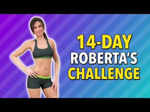 14-Day Roberta’s Challenge: Full Body Fat Burning Workout at Home