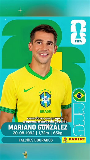 Tutorial de criação de figurinha Panini da Copa do Mundo 2026, figurinha Panini da Copa do Mundo 2026, modelo de figurinha personalizada, efeito AI com camiseta da Seleção Brasileira, criar sua própria figurinha Panini, gerador de figurinhas de futebol, figurinhas infantis. #PaniniAlbum2026 #AlbumMundia|2026 #BrasilMundia2026 #capcutpioneer #capcut