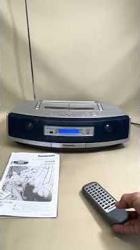 Panasonic パナソニック RX-ED50 ラジカセ リモコン 取扱説明書