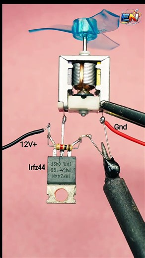 fan controller project #experiment #scienceproject #shorts